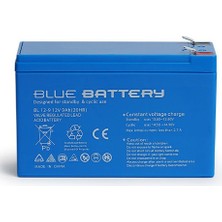 Erdo Ticaret Bluebattery 12V 9AH Kuru Tip Bakımsız Akü