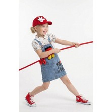 Miniğimin Cicileri Mnn 3 Boyutlu Tasarım Jile 3 Lü Şapkalı Takım - Mavi