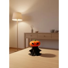 Decostyle Balkabağı Figür 9cm Cadılar Bayramı Dekoratif Biblo