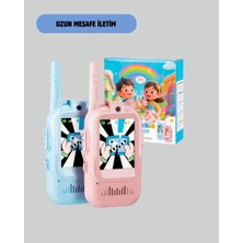 Decostyle Ekranlı Walkie Talkie Oyuncağı Ses ve Görüntü Destekli