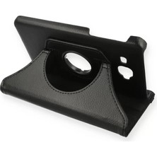 Decostyle Newface Samsung Galaxy T280 Tab A 7 Kılıf 360 Tablet Deri Kılıf - Siyah