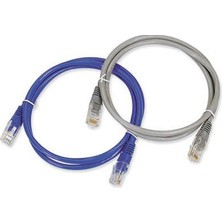 Erdo Ticaret Speed SP-CAT6F0025 Cat6 Ftp ( 0.25 Metre ) Gri Patch Kablo Metal Uç