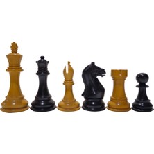 Helena Wood Art Supreme Yedek Vezirli Ahşap Satranç Figürü
