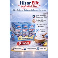 Decostyle Hisar Elit Naftalinli Toz Güve Önleyici Dolap ve Çekmece Koruyucu 6 Adet
