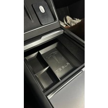 Pl Dizayn Tesla Model Y Juniper 2025 Orta Konsol Düzenleyici Organizer Aksesuar