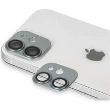 Decostyle Newface iPhone 11 Pers Alüminyum Kamera Lens - Yeşil