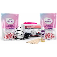 Vi Vet 2 Li Granül Agda +Isıtıcı + Temizleme Yağı+5 Adet Spatula