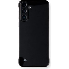 Fenza Samsung Galaxy S24 Uyumlu Kamera Korumalı Yanları Açık Sararmaz Sert Mika Şeffaf Kılıf