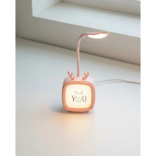 Decostyle Şarj Edilebilir LED Masa Lambası Kablosuz Taşınabilir Gece Lambası