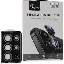 Decostyle Joko Samsung Galaxy S24 Ultra Pvd Metal Kamera Lens - Derin Mor