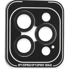 Decostyle Joko iPhone 15 Pro Max Pvd Metal Kamera Lens - Siyah