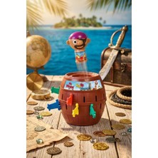 Farbu Oyuncak Fırlayan Şakacı Korsan: Kahkaha Dolu Aile Eğlencesi - 26 Parçalı Eğitici Oyuncak Kutu Seti