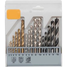 Aydogan's 16 Parça Matkap Ucu Seti Beton Metal Ahşap Kutulu