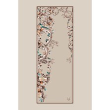 Maisa Şebnem Floş Viskon Şal 70*190 cm - Vizon