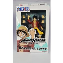 Bandai Anime Heroes One Piece Serisi - One Pıece 16 cm Monkey D. Luffy Poz Verilebilir Figür