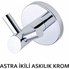 Onno Astra Ikili Askılık Krom