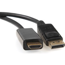 Erdo Ticaret Dark DK-CB-DPXHDMIL180 1.8mt Dısplay Port To HDMI Kablo