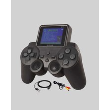 TeknoKapsül Çocuklar ve Yetişkinler Için Uygun 500 Oyunlu Taşınabilir Mini Retro El Konsolu