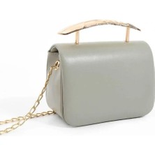 Özüm Çanta Kadın El Omuz Çapraz Uzun Askı Çanta Çağla Yeşili