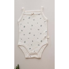 Oh la la Koala For Little Ones Zeytin Baskılı Ip Askılı Bebek Body