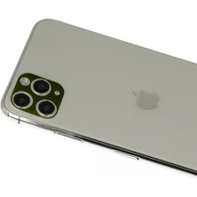 TeknoKapsül Newface iPhone 11 Pro Max Rainbow Kamera Lens Koruma Cam - Yeşil