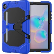 TeknoKapsül Newface Samsung Galaxy T500 Tab A7 10.4 Kılıf Griffin Tablet Kapak - Mavi