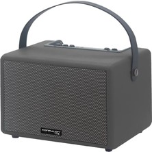 TeknoKapsül Konfulon F31 50W Sürücülü 2 Adet Mikrofonlu Bt 5.2 Kablosuz Hoparlör - Siyah
