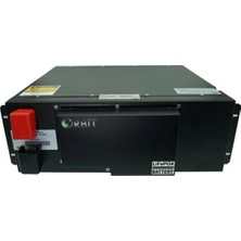 Orbit 51.2 V 100 Ah Lifepo4 Akü High Voltage Metal Kasa – 5.12 Kwh Yüksek Gerilim Enerji Depolama Bataryası