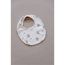 Oh la la Koala For Little Ones Krem Sincap Baskılı Çıt Çıtlı Bebek Önlük