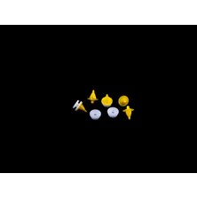 TeknoKapsül Renault 19 - Clio - Kangoo Döşeme Klipsi 20 Adet Yk 3602 OEM7703077354