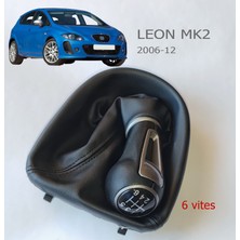 GCP German Car Parts Leon Mk2 Manuel 6 Ileri Vites Topuzu Körük Deri Kılıf