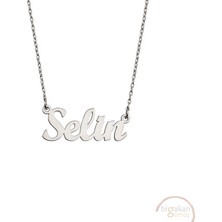 Bigakan 925 Ayar Gümüş Selin Isimli Kolye