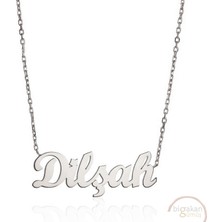 Bigakan 925 Ayar Gümüş Dilşah Isimli Kolye