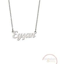 Bigakan 925 Ayar Gümüş Eyşan Isimli Kolye