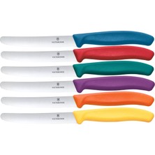 Victorinox Swiss Classic 6 Lı Domates ve Soyma Bıçağı Seti 11 cm