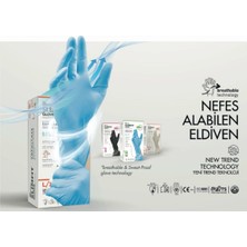 Reflex Slimfit Pudrasiz Krem Eldiven M Beden 100'LÜ