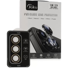 TeknoKapsül Joko Samsung Galaxy S24 Pvd Metal Kamera Lens - Gold