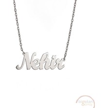 Bigakan 925 Ayar Gümüş Nehir Isimli Kolye