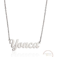 Bigakan 925 Ayar Gümüş Yonca Isimli Kolye