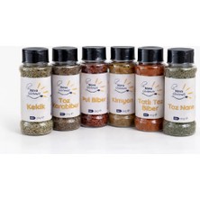 Nova Glutensiz Glutensiz Baharat Seti 6’lı–kekik, Karabiber, Pul Biber, Kimyon, Tatlı Toz Biber, Nane