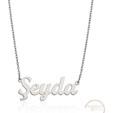 Bigakan 925 Ayar Gümüş Şeyda Isimli Kolye