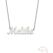 Bigakan 925 Ayar Gümüş Melike Isimli Kolye