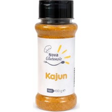 Nova Glutensiz Glutensiz Kajun 100 G – Doğal, Katkısız ve Glutensiz Baharat Karışımı