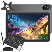 Silver 10.1" Incell Ekran 8GB/256GB Tablet Pc