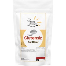 Nova Glutensiz Glutensiz Orta Acılıkta Katkısız Pul Biber 500 G