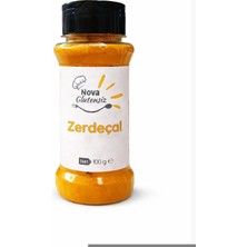 Nova Glutensiz Glutensiz Zerdeçal 100 G – Katkısız, Doğal ve Yoğun Aromalı Toz Zerdeçal