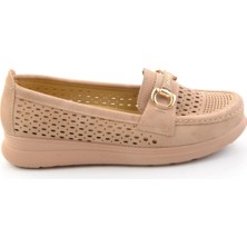 Bambi Nude  Kadın Loafer Ayakkabı K01536104637