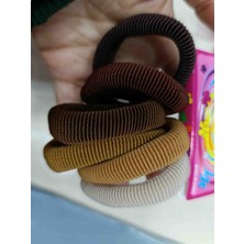 Elas Home Kalın Büyük Boy Lastik Toka 6 Lı
