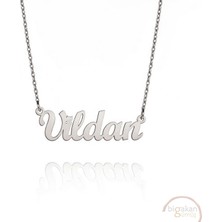 Bigakan 925 Ayar Gümüş Vildan Isimli Kolye