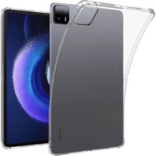 TeknoKapsül Newface Xiaomi Pad 6 Kılıf Anti Shock Tablet Silikon - Şeffaf